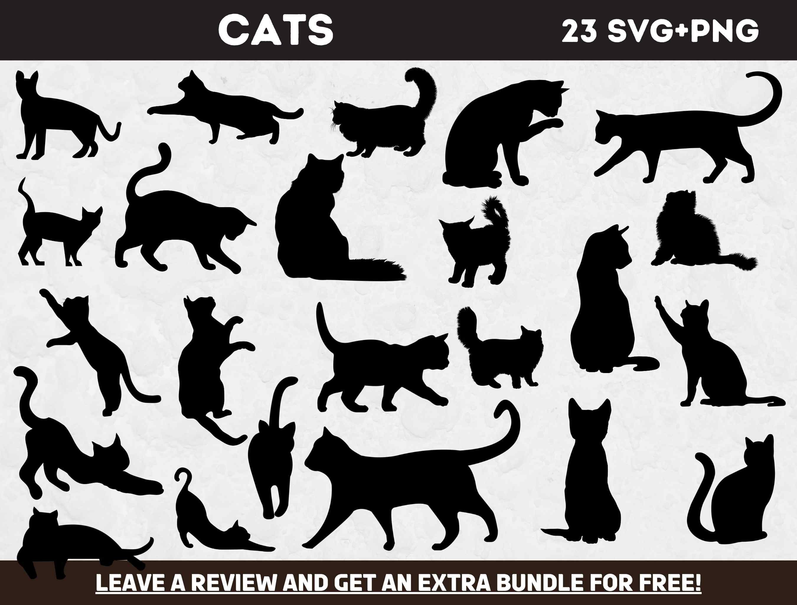 Cat icon, SVG and PNG