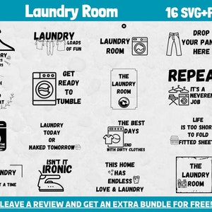 Laundry Room SVG, Svg files for Cricut, Laundry Quotes SVG, Laundry Sign SVG, Laundry Wall Art, Funny Laundry, Home Decor Svg, Washing sag