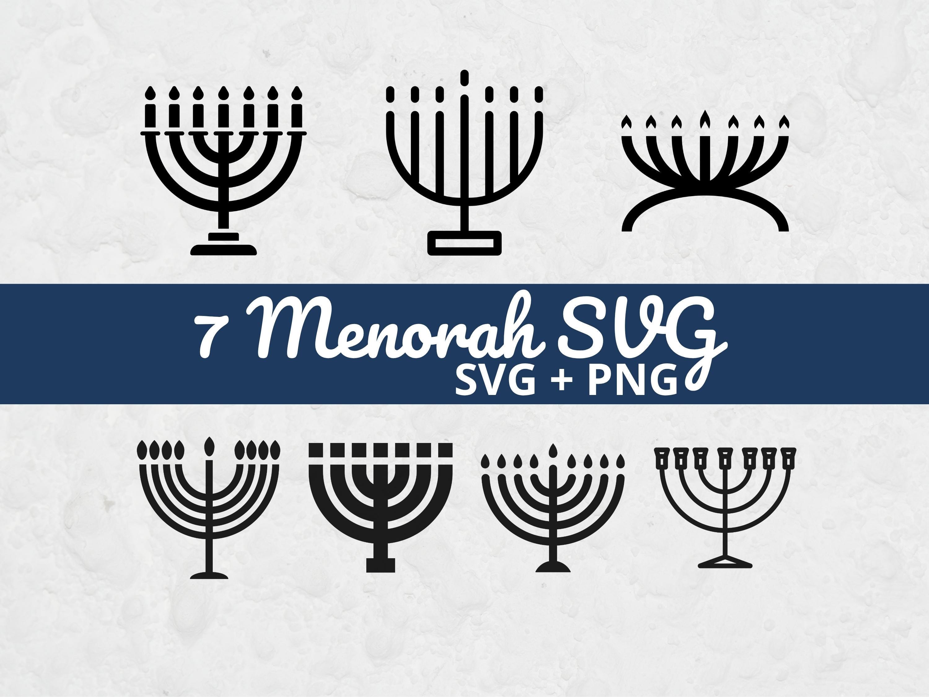 Oliver etichette Hanukkah Gelt Menorah & dreidel Wall Stickers Peel