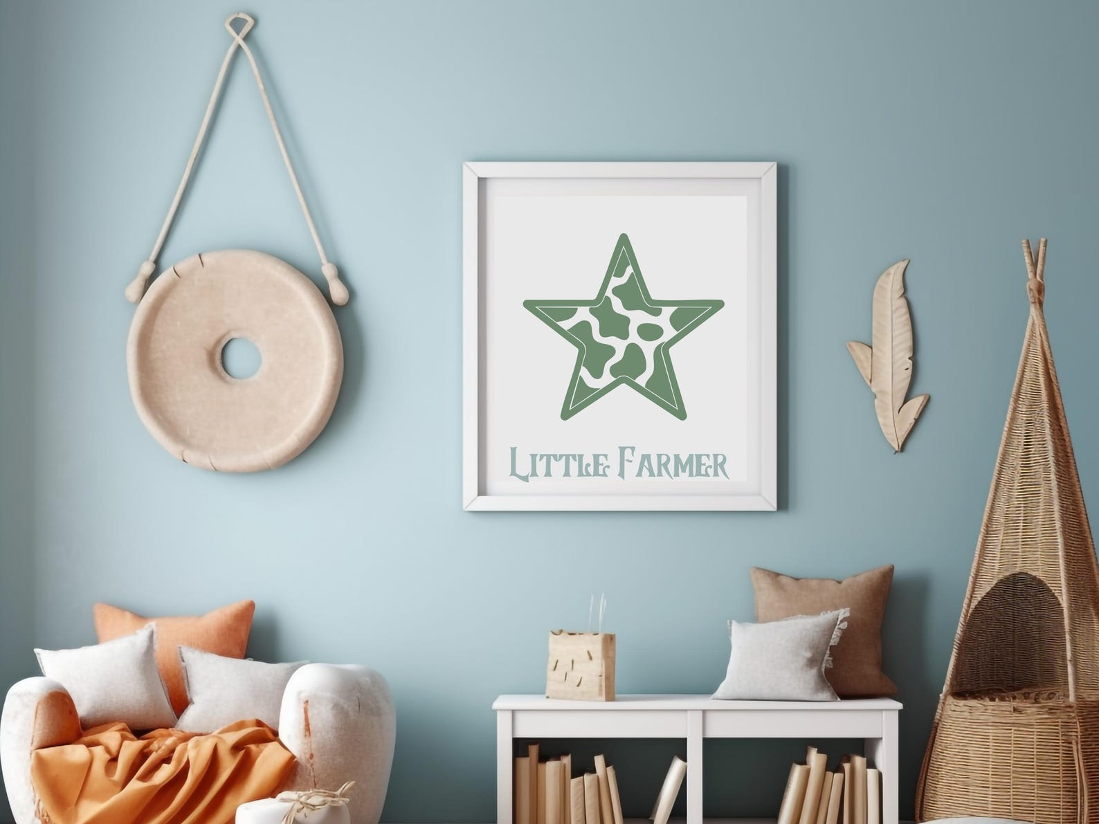 Cow Print Star SVG, Star Outline SVG PNG, Cow Pattern Star Clipart ...