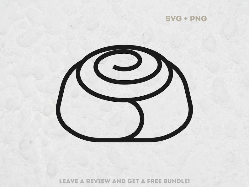 Cinnamon Roll SVG