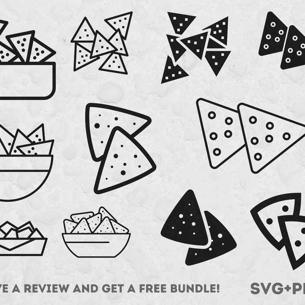 Nachos SVG, SVG Files for Cricut, Mexican Svg, Mexican Clipart, Food Clipart, Mexican Food, Snack SVG, Cricut Svg, Nacho Svg, Mexico Svg