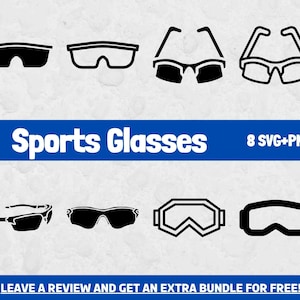 Sports Glasses Svg, Svg Files for Cricut, Glasses SVG, Glasses Clipart, Sports Clipart, Paper Doll Clipart, Eye Svg, Sports Goggles
