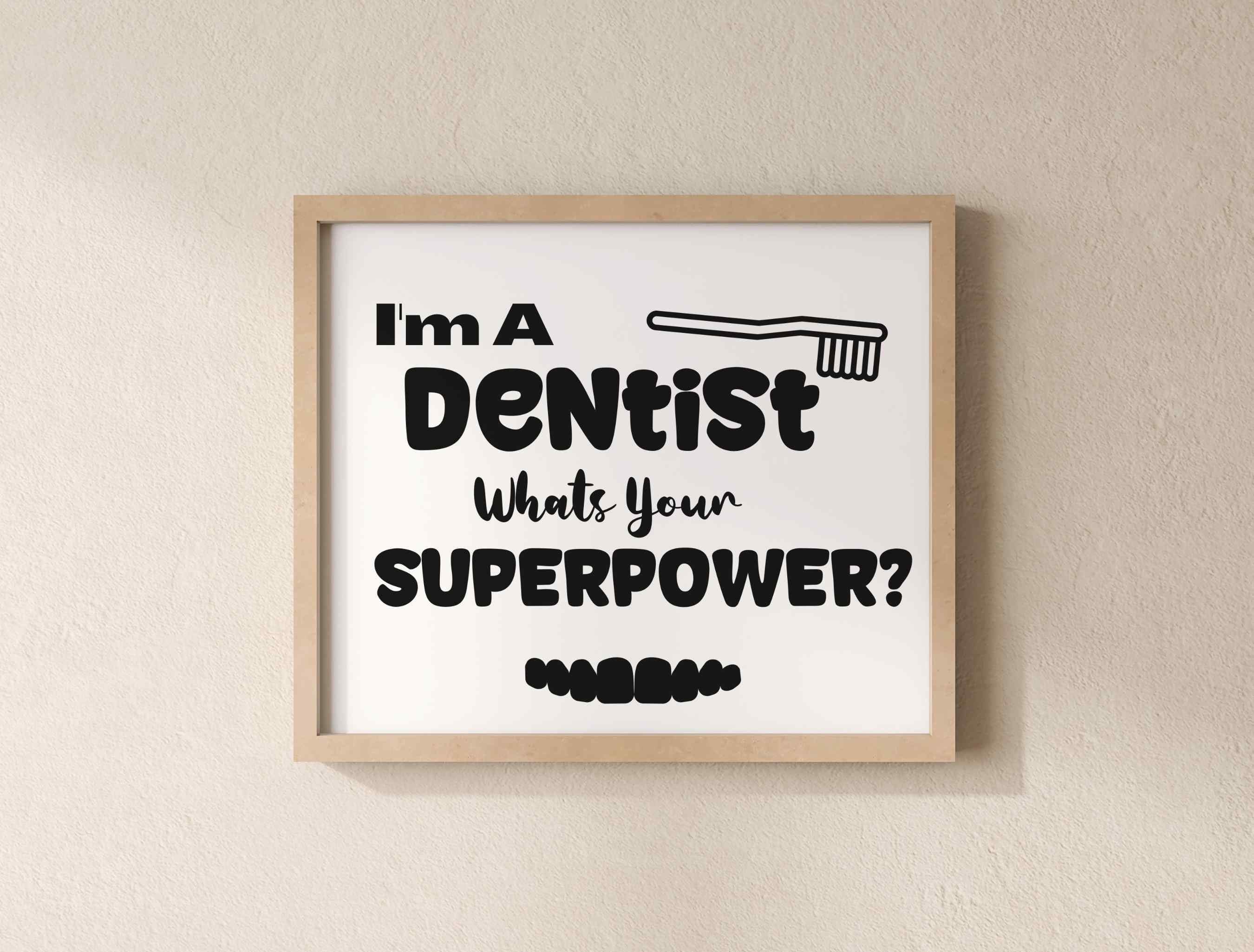 Dentist Svg, Svg Files for Cricut, Dentist Shirt SVG, Superpower Svg,Funny Dentist SVG, Dentist Quote PNG, Dentist Appreciation, Cut File