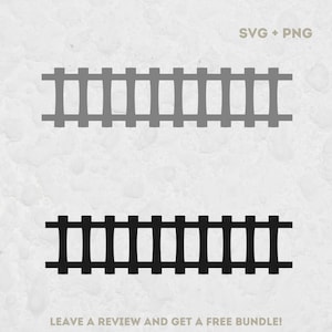 Vía de ferrocarril Svg, Archivos SVG para Cricut, Transporte SVG, Imágenes Prediseñadas de tren, Tren PNG, Pistas Svg, Transporte Svg, Archivos de corte, Ferrocarril SVG