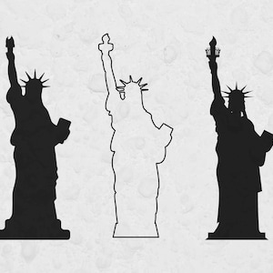 Statua della Libertà SVG, file Svg per Cricut, Liberty SVG, Statua Svg, America Svg, NYC Svg, Landmark Svg, New York Cut File, Freedom Svg