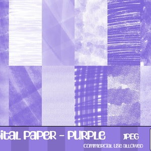 Purple Digital Paper, Digital Paper, Abstract Purple, Jpg Files, Texture Paper, Scrapbook Paper, Digital Download, Digital Scrapbooking