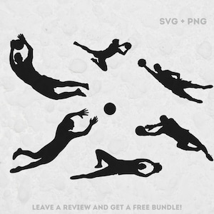 Portero svg, archivos SVG para Cricut, silueta de fútbol, portero de fútbol SVG, equipo de fútbol, paquete de fútbol, fútbol svg, archivo de corte de fútbol