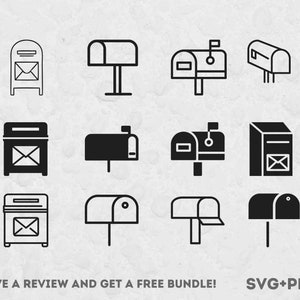Mail Box SVG, Mail Box Cut Files, Mail Box PNG, Postage Clipart, Mail Man, Mail Clipart, Mail svg, Postman SVG, Vettori di posta, Consegna della posta