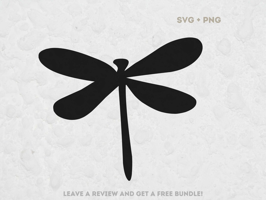 Dragonfly Svg, SVG Files for Cricut, Dragonfly Silhouette, Insect SVG