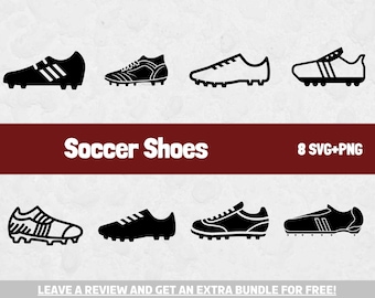 Soccer Shoe Svg, SVG Files for Cricut, Soccer Shoes SVG, Soccer SVG, Soccer Clipart, Soccer Png, Sports Clipart, Instant Download