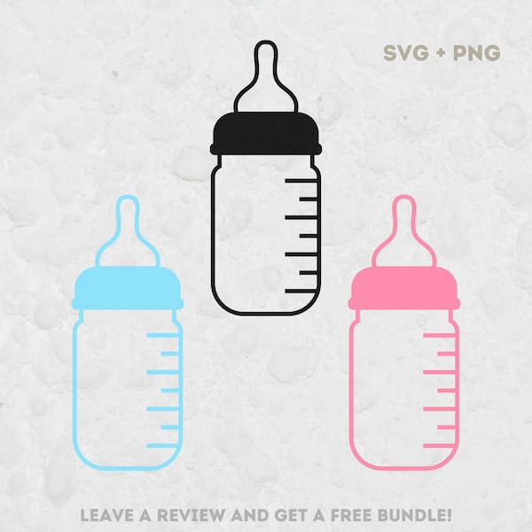 Kids Milk Bottle Svg, SVG Files for Cricut, Bottle Clipart, Milk Svg, Kids Clipart, Milk Clipart, Newborn SVG, Toddler Svg, Bottle Cut File