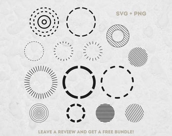 Line Circle SVG, Svg files for Cricut, Circle Svg, Frame SVG, Frame Clipart Image, Circle Cut Files, Circle Frame Png, Circle Vectors