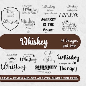 Whisky SVG, Archivos SVG para Cricut, Coaster Png, Bar Svg, Bebidas Svg, Citas de whisky, Archivos cortados de whisky, Whisky PNG, Bartender svg