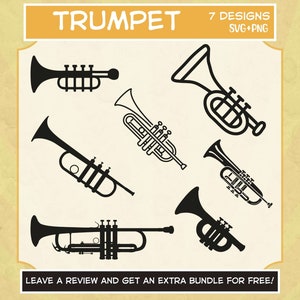 Camiseta para niños con la obra «Trompeta - Instrumento de viento