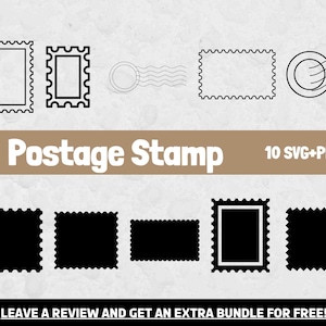 Sello postal SVG, archivos SVG para Cricut, imágenes prediseñadas de correo, imágenes prediseñadas de sello, svg de correo, imágenes prediseñadas postales, cartero SVG, post svg, archivo de corte de sello