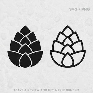 Pomme de pin SVG, SVG pour Cricut, Fichier de coupe de pin, Cône Svg, Silhouette de pomme de pin, Clipart plante, Clipart arbre, Clipart arbre pin, Graine SVG