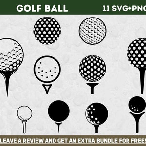 Golf Ball SVG, SVG Files for Cricut, Golf SVG, Golf Ball Vectors, Golf ...