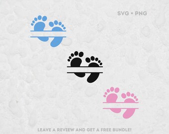 Baby Split Monogram Svg Bundle, Cute Farm Animals Monogram Svg Cut File ...