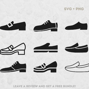 Loafers Svg, SVG Files for Cricut, Shoe Clipart, Slip-ons SVG, Slip-on Shoe Svg, Slippers SVG, Casual Svg, Penny Loafers, Shoe Design Svg
