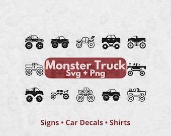 Off Road Truck SVG Bundle, Monster Truck SVG, 4x4 Truck SVG for Cricut, Offroad Vehicle svg, Truck Clipart