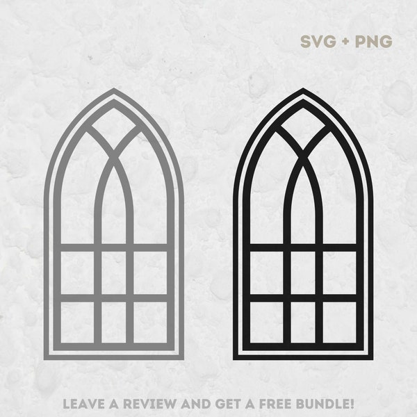 Gothic Window Svg, SVG Files for Cricut, Window Clipart Image, Gothic SVG, Window PNG, Window Cut File, Window Design Svg, House Clipart