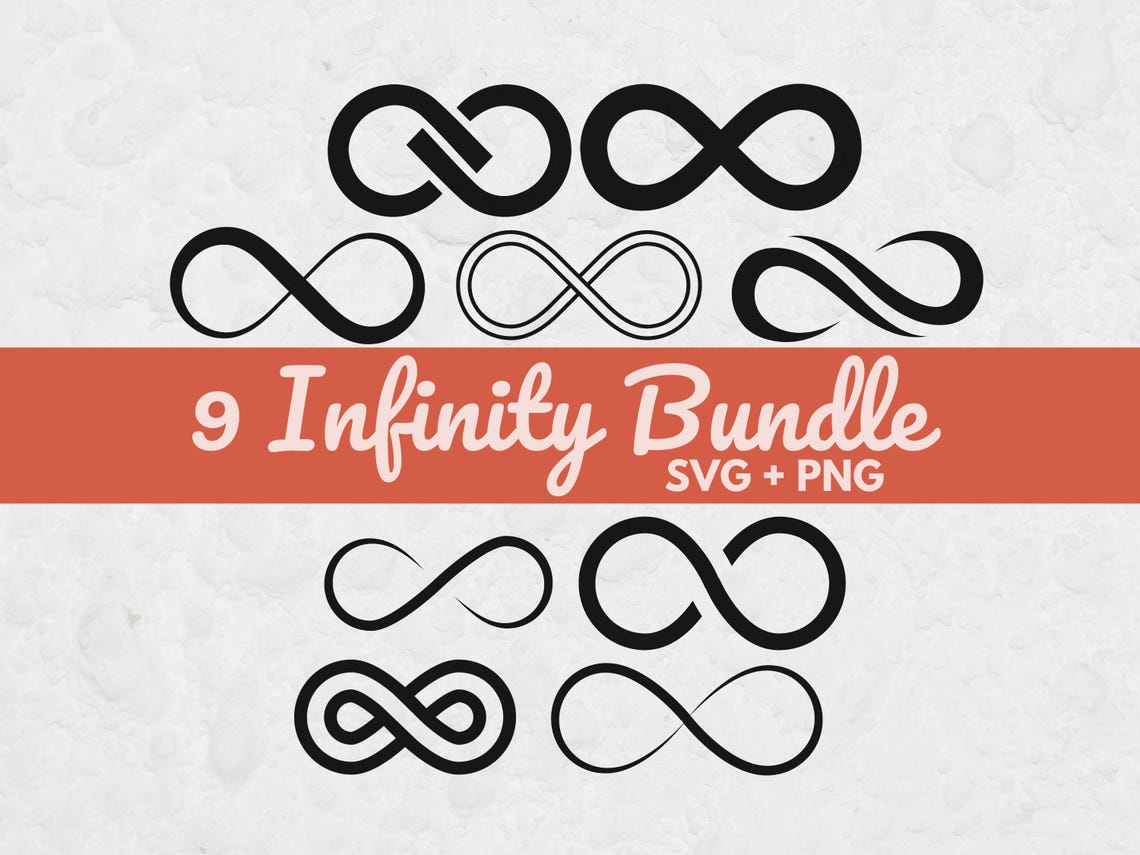 Infinity SVG Bundle, Infinity Symbol SVG, Forever Love SVG, Couple Svg ...