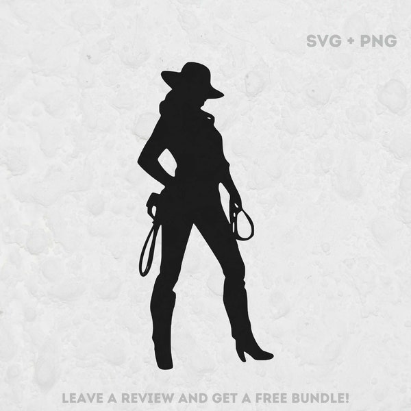 Cowgirl Silhouette SVG, Svg files for Cricut, Cowgirl Cut File, Cowgirl Clipart, Western Silhouette, Cowgirl SVG, Cowgirl Png, Texas SVG