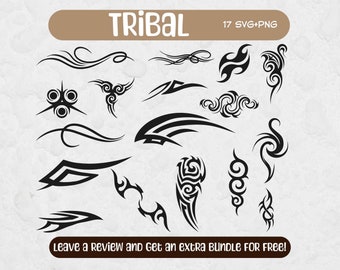 Tribal SVG, SVG Files for Cricut, Tribal png, Tribal Design SVG, Tribal Tattoo Svg, Tattoo Svg, Tribal Cut Files, Tribal Clipart, Cut Files
