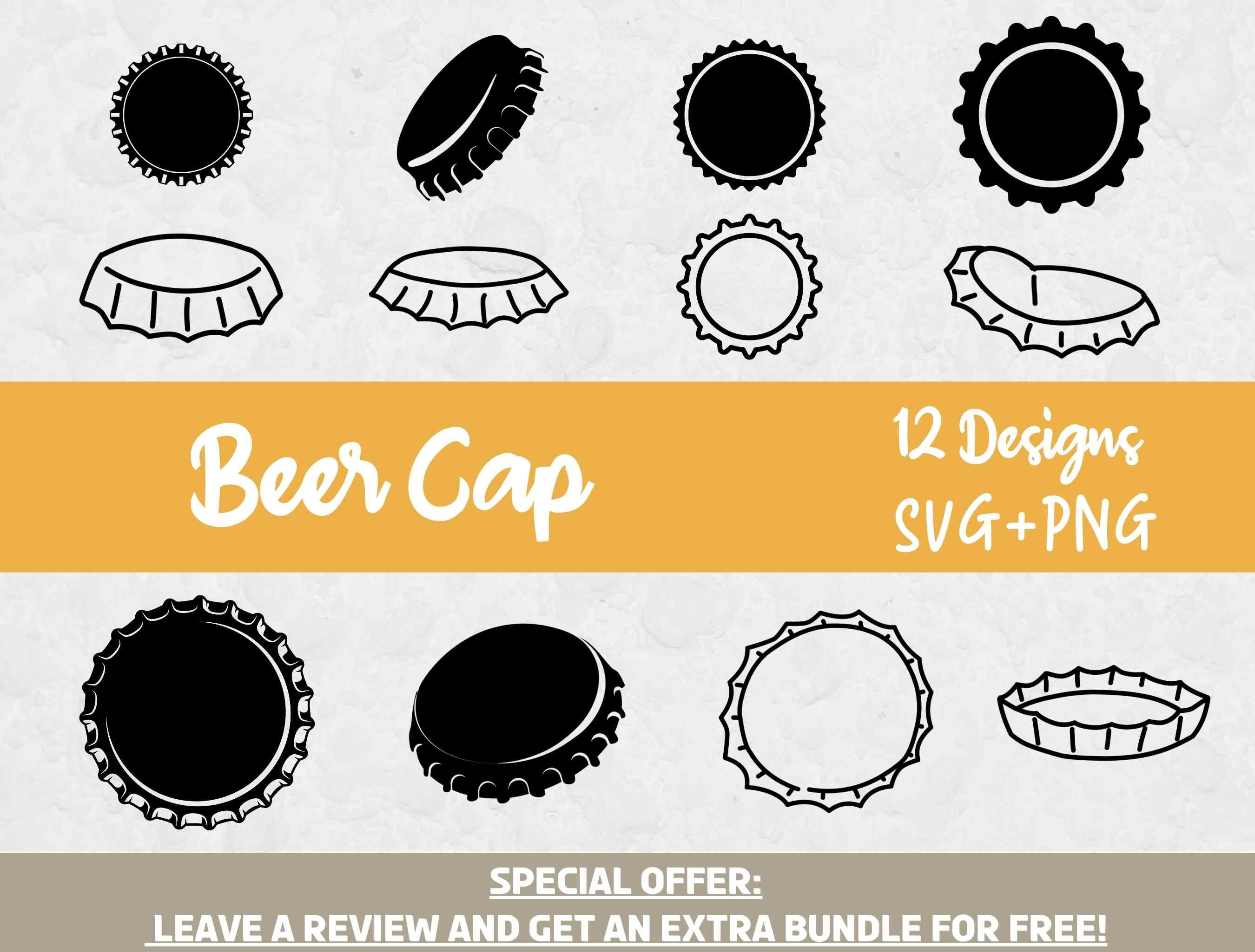 Beer Cap SVG Drink Clipart Beer SVG Svg Files for Cricut Etsy UK