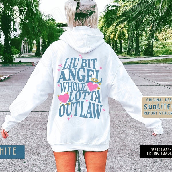 Wallen Hoodie Sweatshirt, Long Live Cowgirls Country, Angel Outlaw Pullover, Country Music Festival, Country Concert Tee, Music Fan Gift