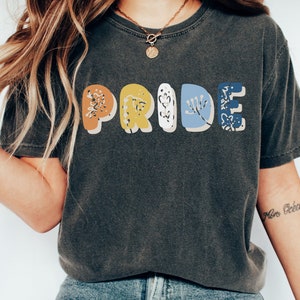 Subtle Aroace Pride Shirt, Floral Aromantic Asexual Pride Shirt, Comfort Colors Aromantic Pride, Aroace Flag Shirt, Subtle Aro Ace Pride