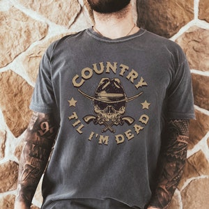 Hardy Shirt for Concert, Hardy Country Shirt, Country Music Tshirts Hardy Comfort Colors Oversized Tee, Country Til I&#39;m Dead, Sold Out Mens