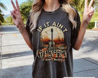 Country Music Shirt Dress, Comfort Colors Country Concert Tshirt Dress Outfit, Western Graphic Tee, Texas Country Cactus Shirt Distressed