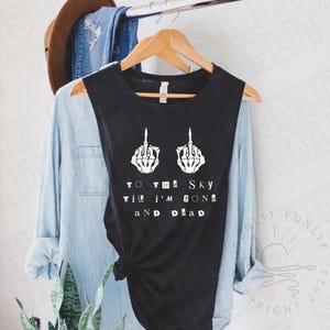 Hardy Tank Top Concert Shirt, Sold Out Shirt, Hardy Middle Finger, Country Music Hardy TShirt, Skeleton Hand Hardy Merch, Hardy Fan Gift