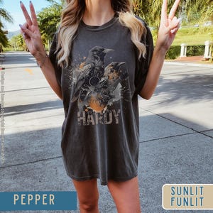 Hardy Shirt for Concert, Hardy Merch, The Crow, Vintage Inspired Comfort Colors Western Graphics Tee, Country Music Shirts, Country Concert