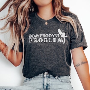 Cowgirl Wallen Concert Shirt, Somebodys Problem, Country Music Shirt, Wallen Shirt for Country Concert, Western Graphic Tee, Nashville Rodeo