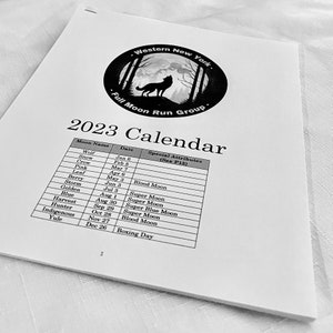2023 Full Moon Calendar