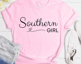 Southern Girl Tee Southern Shirt Womens Southern Tee Women's Graphic Tee Women's Southern Shirt