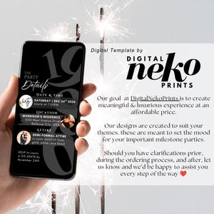 Digital 40th Birthday Invitation For Men, 40 Invite Ecard, Virtual Rustic Marquee BBQ Forty Party Invite For Him, Self Editable Template, Digital 40th Birthday Invitation, 40th Ecard, Black Gold Silver Balloon Diamond Video Party Invite For Black Tie Gala, Editable Itinerary, Men's 40th Birthday Digital Invitation Template, Birthday Invite for Him Digital, 40th Birthday Party Invitation, 40th Men Party Invite, Digital Men Birthday Invitation, The Man The Legend by DigitalNekoPrints
