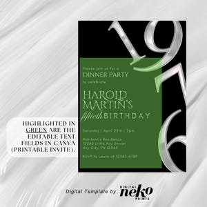 Digital 50th Birthday Invitation For Men, 50 Invite Ecard, Virtual Rustic Marquee BBQ Fifty Party Invite For Him, Self Editable Template, Digital 50th Birthday Invitation For Men, 50 Invite Evite, Virtual Rustic Marquee BBQ Funny Adult Party Invite For Him, Day Itinerary eCard, Animated Birthday Dinner Invitation, DIY Template Design, Men's Party Video Invite, Premade Gold Party Celebration Event Digital Einvite by DigitalNekoPrints