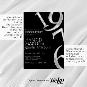 Digital 50th Birthday Invitation For Men, 50 Invite Ecard, Virtual Rustic Marquee BBQ Fifty Party Invite For Him, Self Editable Template, Digital 50th Birthday Invitation For Men, 50 Invite Evite, Virtual Rustic Marquee BBQ Funny Adult Party Invite For Him, Day Itinerary eCard, Animated Birthday Dinner Invitation, DIY Template Design, Men's Party Video Invite, Premade Gold Party Celebration Event Digital Einvite by DigitalNekoPrints
