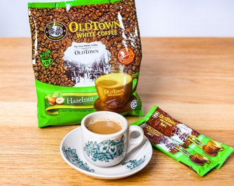 OLDTOWN White Coffee 3in1 Hazelnut Instant Premix White Coffee | Malaysian Coffee | Kopi