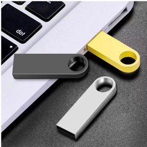 1TB Universal USB Thumb Flash Drive in Black, USB Memory Stick, 3.0 Version USB Flash Drive, Mini Portable Design and Metal Surface