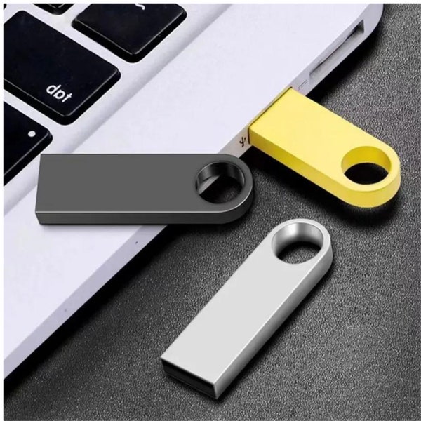 1TB Universal USB Thumb Flash Drive in Black, USB Memory Stick, 3.0 Version USB Flash Drive, Mini Portable Design and Metal Surface