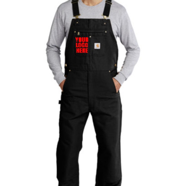 Carhart Duck Unlined Bib Overalls