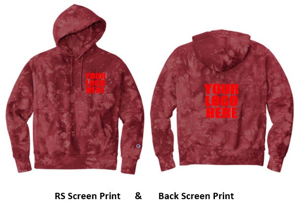 Champion scrunch dye reverse weave best sale pullover hoodie