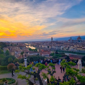 CANVAS PRINT, Piazzale Michelangelo (Florence), Canvas Gallery Wrap, 24&quot; x 18&quot;, 1.25&quot;