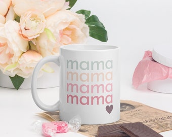 Jolie tasse à café pour maman pour la première fois, cadeau pour maman, cadeau de fête des mères, cadeau de baby shower
