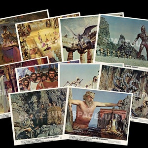 Jason and the Argonauts (1963) U.S. Eingangshalle Kartenset (10 Karten)